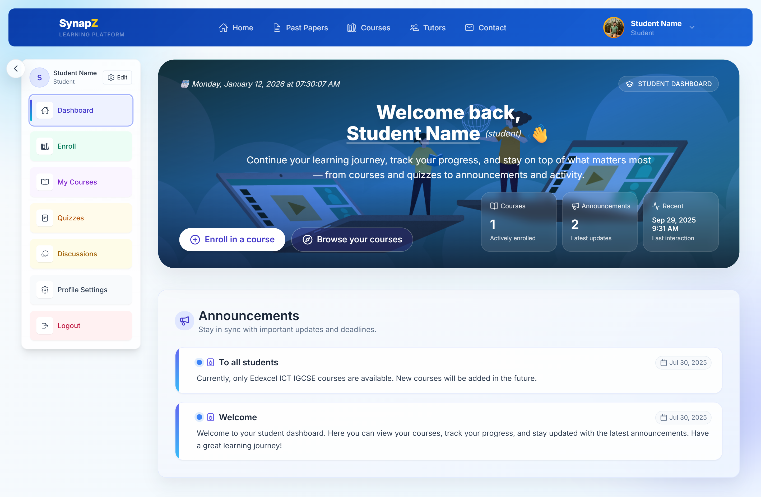 Dashboard Preview